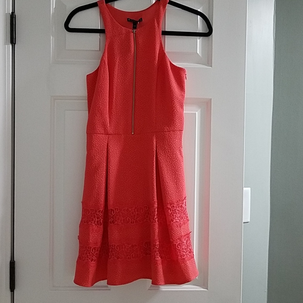 EXPRESS sz 0 hot pink dress